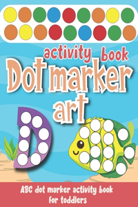 Dot marker art activity book for toddlers