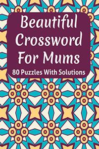 Beautiful Crossword Book For Mums