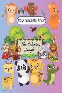 kids coloring book the coloring jungle