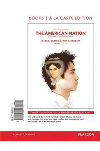 American Nation, The, Volume 1, Books a la Carte Edition