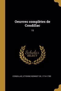 Oeuvres complètes de Condillac