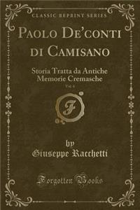 Paolo De'conti Di Camisano, Vol. 4