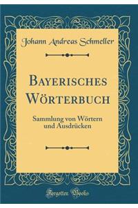 Bayerisches WÃ¶rterbuch: Sammlung Von WÃ¶rtern Und AusdrÃ¼cken (Classic Reprint)