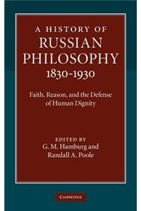 History of Russian Philosophy 1830-1930