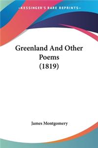 Greenland And Other Poems (1819)