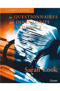 Compendium of Questionnaires and Inventories: 2