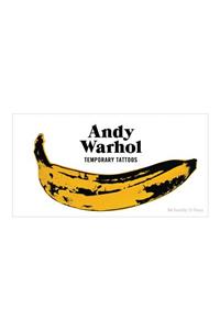 Andy Warhol Temporary Tattoo Set