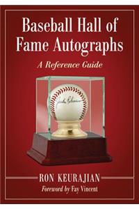 Baseball Hall of Fame Autographs