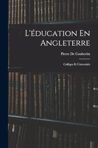 L'éducation En Angleterre