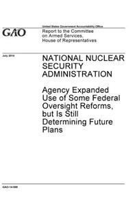 National Nuclear Security Administration