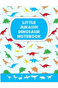 Little Jurassic Dinosaur Notebook