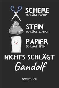 Nichts schlägt - Gandolf - Notizbuch