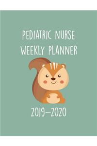 Pediatric Nurse Weekly Planner 2019-2020