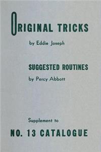 Original Tricks By Eddie Joseph