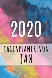 2020 Tagesplaner von Jan