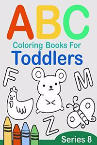 ABC Coloring Books for Toddlers Series 8