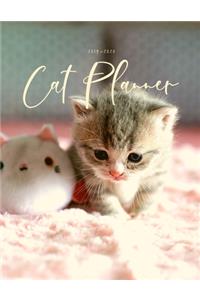 2019 2020 15 Months Kitten Cat Daily Planner