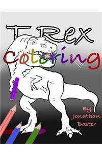 T Rex Coloring