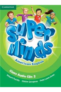 Super Minds American English Level 2 Class Audio CDs (3)