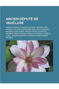 Ancien Depute de Vaucluse