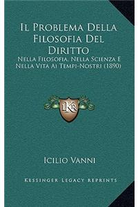 Il Problema Della Filosofia Del Diritto