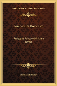 Lombardini Domenico