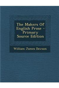 The Makers of English Prose