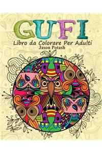 Gufi Libro da Colorare Per Adulti