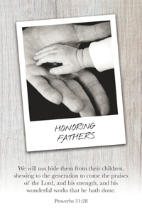 Honoring Fathers Bulletin (Pkg 100) Father's Day