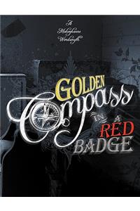 Golden Compass in a Red Badge