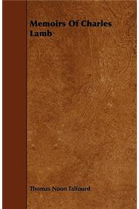 Memoirs Of Charles Lamb