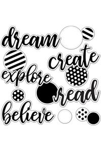 Simply Stylish Script Words: Teach Mini Bulletin Board Set