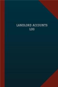 Landlord Accounts Log (Logbook, Journal - 124 pages, 6 x 9)