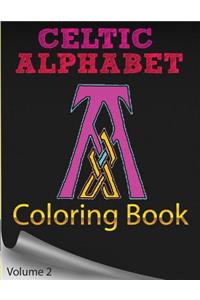 Celtic Alphabet Coloring Book