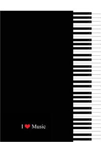 I Love Music - Music Journal
