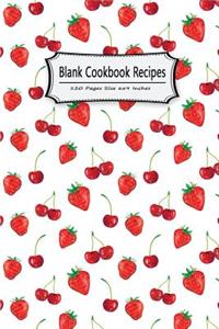 Blank Cookbook Recipes 120 Pages Size 6x9 Inches