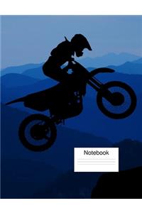 BMX Mountain Notebook