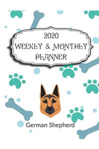 2020 german shepherd Planner