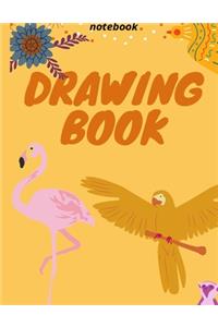 Drawing book; Drawing book for kids 3-8 years old 120 white paper for drawing (8.5*11)