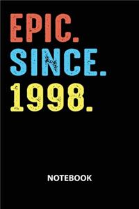 Epic Since 1998 Notebook