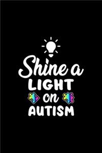 Shine a Light on Autism Awareness Asperger Puzzle