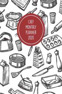 Chef Monthly Planner 2020