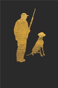 Hunter With Hunting Dog