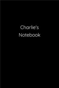 Charlie's Notebook: Notebook / Journal / Diary - 6 x 9 inches (15,24 x 22,86 cm), 150 pages.