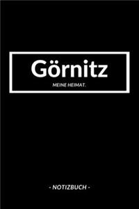 Görnitz: Notizbuch / Notizblock A5 Punktraster - 120 Seiten Notizblock / Journal / Notebook für deine Stadt