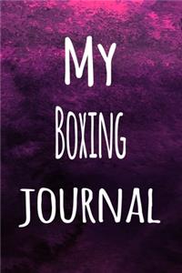 My Boxing Journal