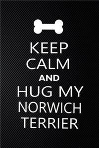 Keep Calm And Hug My Norwich terrier