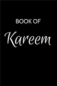Kareem Journal