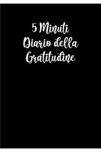 5 Minuti Diaro della Gratitudine