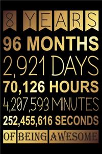 8 Years Of Being Awesome